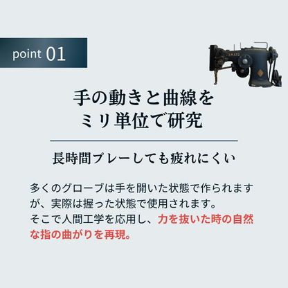 エルゴグリップ～素手を超えたフィット感～（10月納期分）